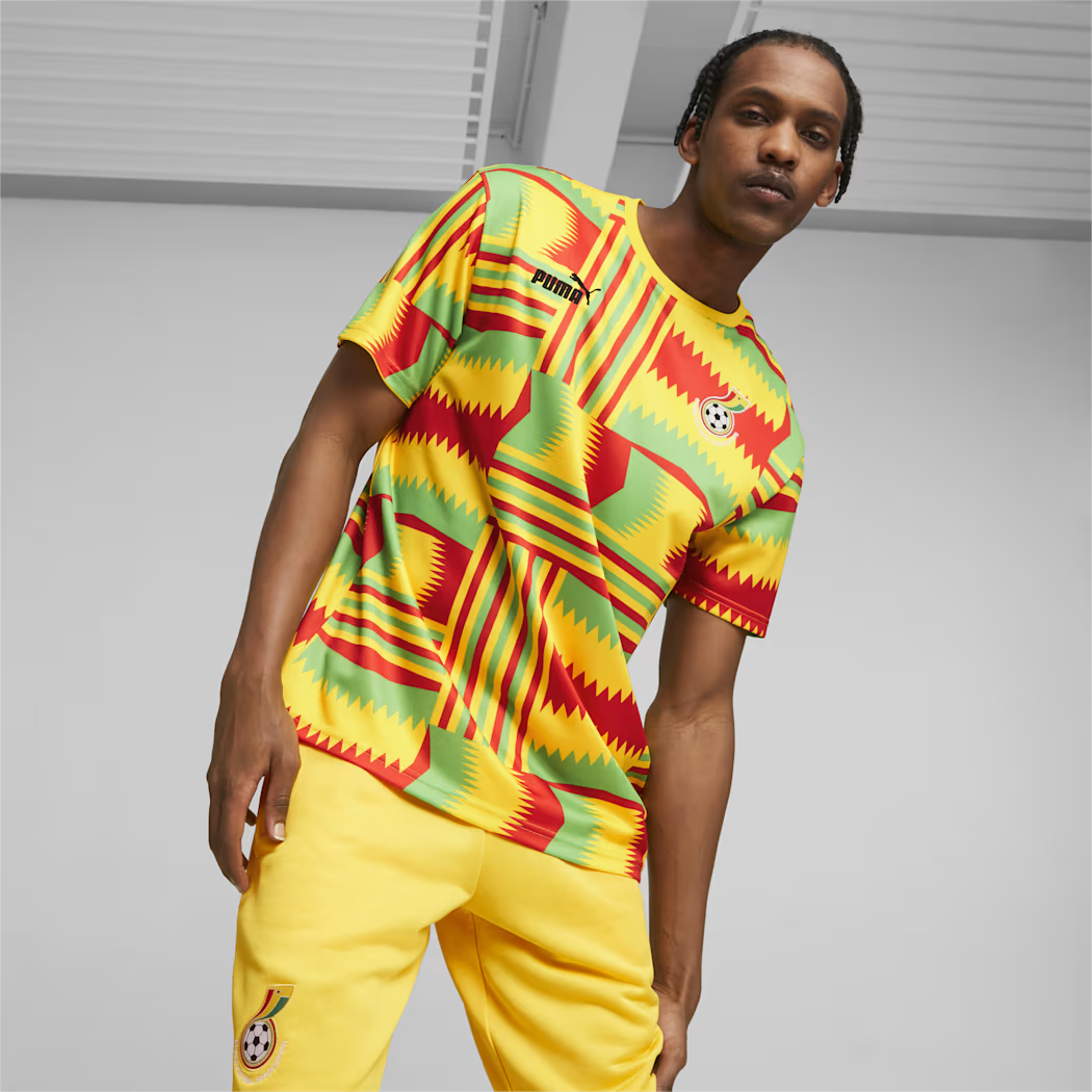 Ghana CAN 2024 Football Culture Jersey | Football Sport-League Threads